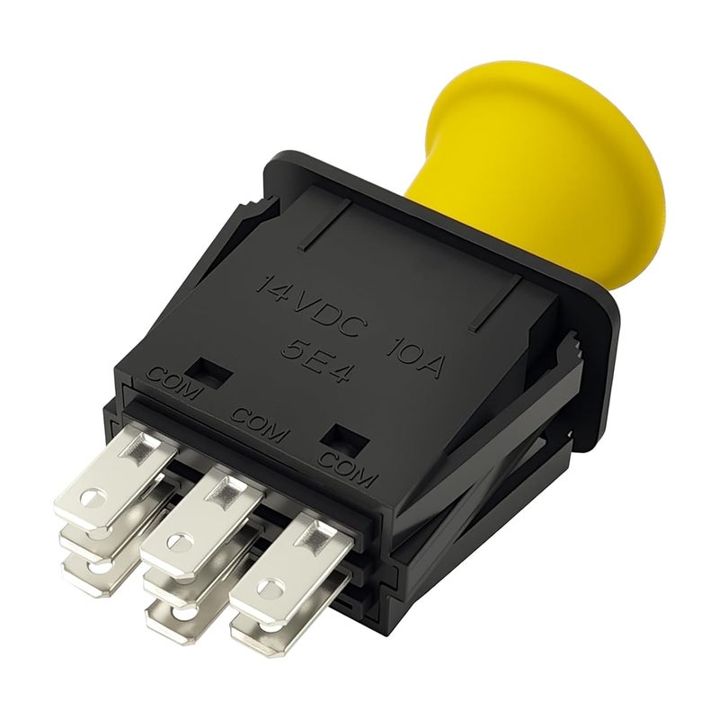 FBLOWMOD 483957 Mower Clutch PTO Switch, 8 Terminals, Upgrade Blade Clutch Switch, Fit for Scag Murray Ferris Simplicity, Replace 481687 - Image 1